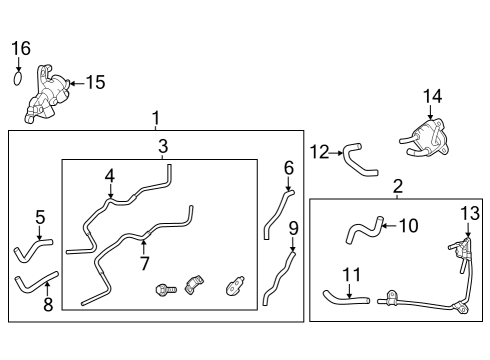 2025 Toyota Sequoia Trans Oil Cooler Diagram