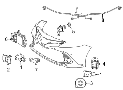 2018 Toyota Camry Cruise Control System Diagram 2 - Thumbnail