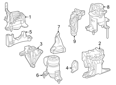 2025 Toyota Grand Highlander Automatic Transmission Diagram