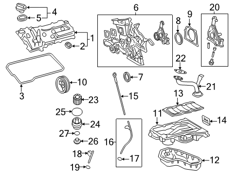 2013 Toyota Highlander Engine Parts Diagram 3 - Thumbnail