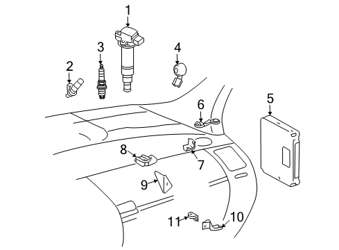 2009 Toyota Prius Ignition System Diagram
