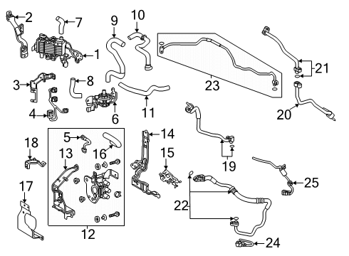 2024 Toyota RAV4 Prime Air Conditioner Diagram