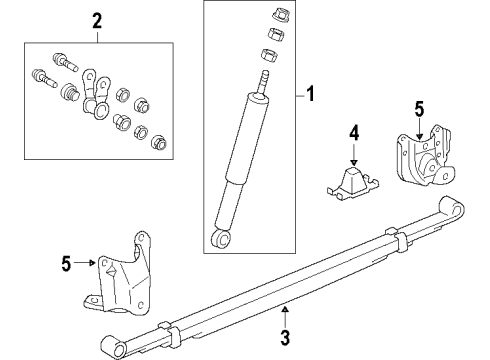 2008 Toyota Tundra Rear Suspension Components Diagram