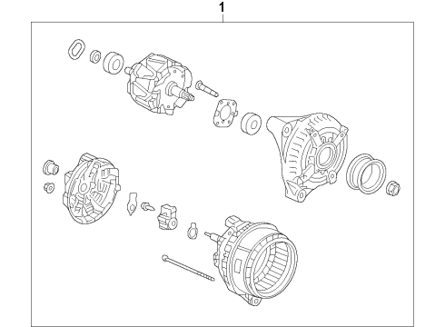 2011 Toyota Avalon Alternator Diagram