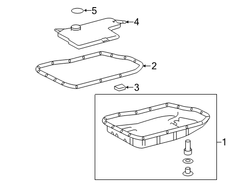 2012 Toyota Camry Transaxle Parts Diagram 2 - Thumbnail