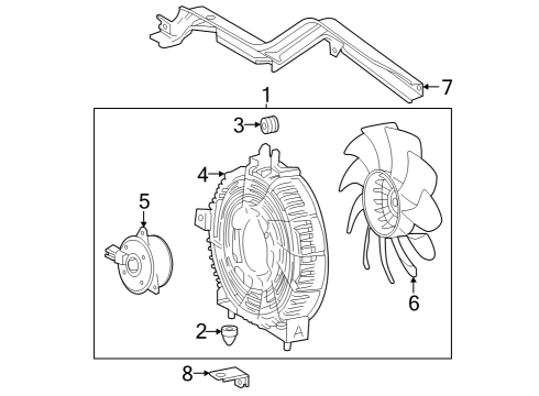 2025 Toyota Tundra Cooling Fan Diagram