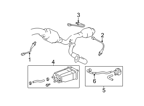 2005 Toyota 4Runner Vapor Canister Diagram 2 - Thumbnail
