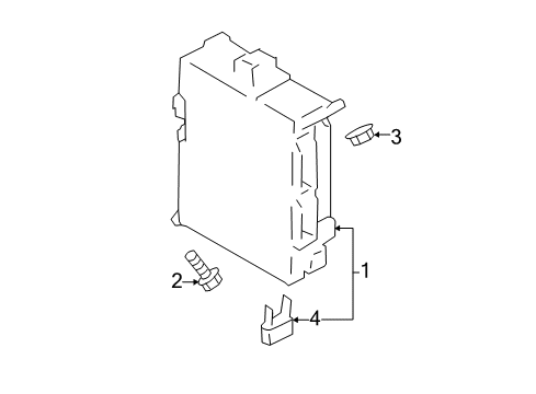 2018 Toyota 86 Junction Block Diagram for SU003-07704