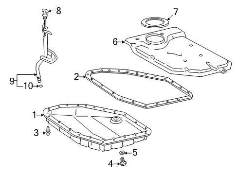 2000 Toyota RAV4 Automatic Transmission Diagram