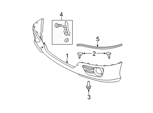 2010 Toyota Camry Spoiler Diagram