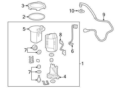 2024 Toyota Camry Senders Diagram 3 - Thumbnail
