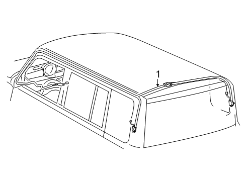 2005 Scion xB Antenna & Radio Diagram