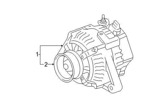 2012 Toyota Camry Alternator Diagram