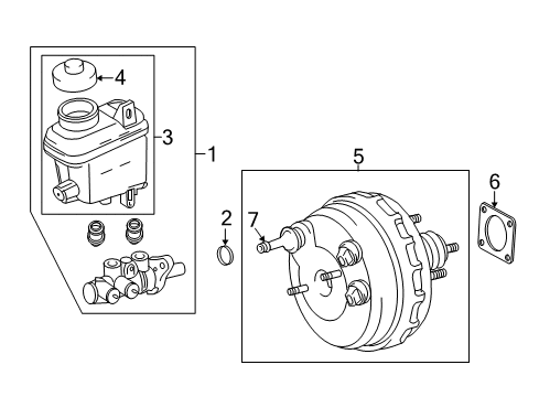 2017 Toyota Tundra Hydraulic System - Brakes Diagram 2 - Thumbnail