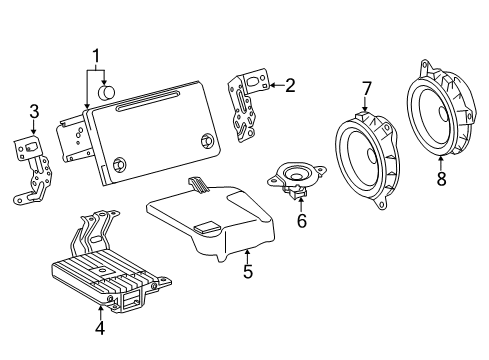 2017 Toyota Prius Prime Sound System Diagram