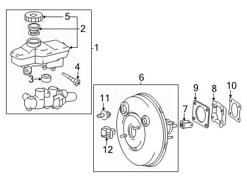 2024 Toyota Tacoma Dash Panel Components - Body Diagram 2 - Thumbnail