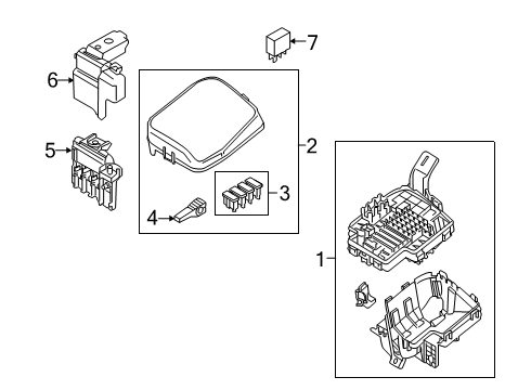 2019 Toyota Yaris Fuse & Relay Diagram