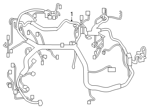 2025 Toyota Crown Signia Wiring Harness Diagram
