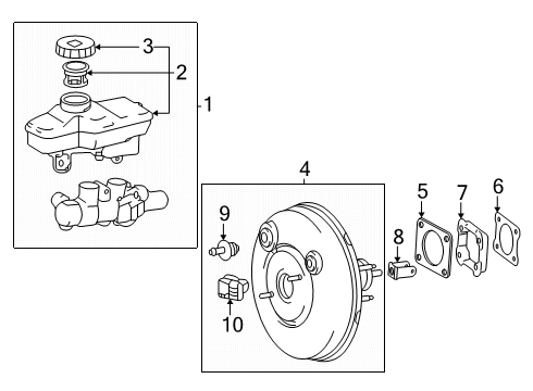 2025 Toyota 4Runner Dash Panel Components - Body Diagram 2 - Thumbnail