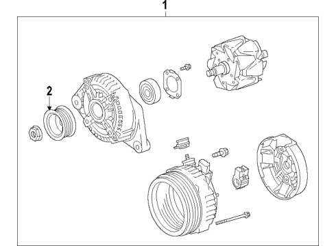 2017 Toyota Camry Alternator Diagram