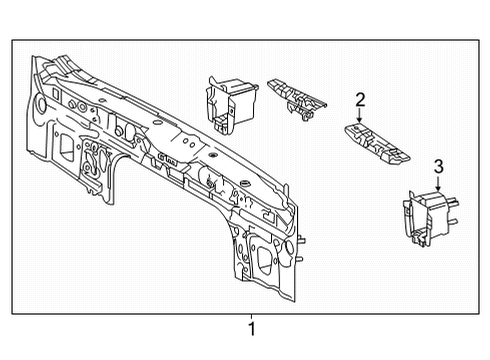 2025 Toyota Highlander Rear Body Diagram