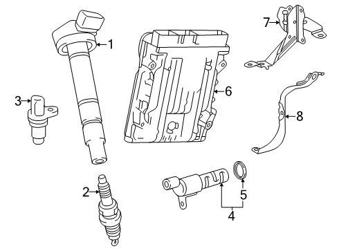 2025 Toyota Tacoma Ignition System Diagram
