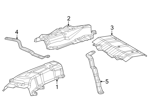 2024 Toyota RAV4 Heat Shields Diagram 2 - Thumbnail