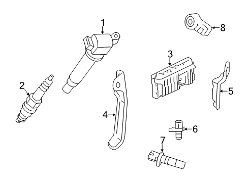 2021 Toyota Avalon Powertrain Control Diagram