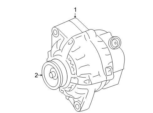 2007 Toyota RAV4 Alternator Diagram