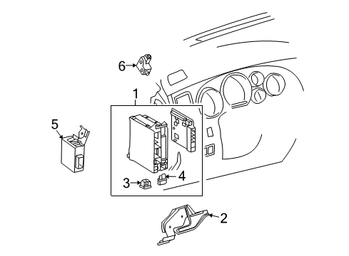 2016 Toyota Sequoia Fuse & Relay Diagram