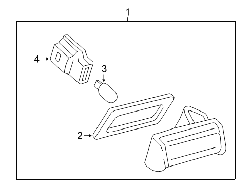 2005 Toyota Camry License Lamps Diagram