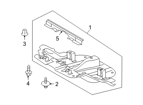 2012 Toyota Tundra Splash Shields Diagram 2 - Thumbnail