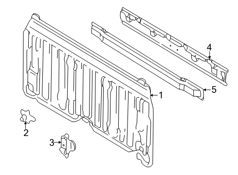 2006 Toyota Tundra Back Panel Diagram 3 - Thumbnail