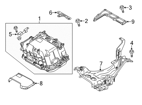 2014 Toyota Prius Plug-In Electrical Components Diagram 5 - Thumbnail