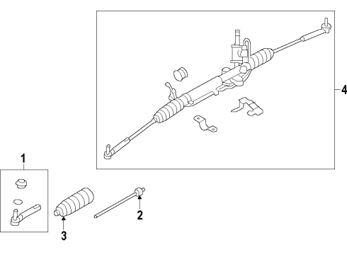 2015 Scion FR-S Steering Gear & Linkage Diagram 2 - Thumbnail