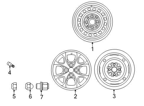 2001 Toyota Echo Wheels Diagram