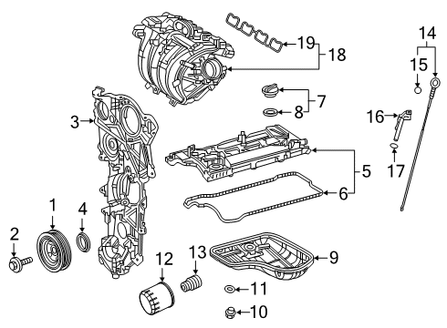2021 Toyota Corolla Engine Parts Diagram 4 - Thumbnail