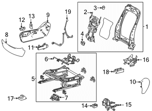 2025 Toyota Sienna Power Seats Diagram 3 - Thumbnail