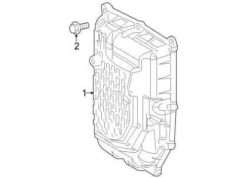 2025 Toyota Highlander Transaxle Parts Diagram