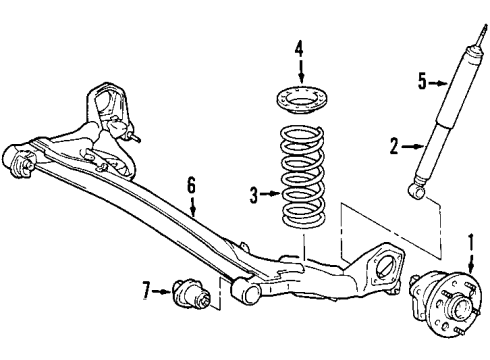 2008 Toyota Sienna Rear Axle Diagram