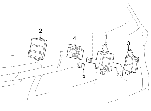 2025 Toyota Grand Highlander Fuse & Relay Diagram 4 - Thumbnail
