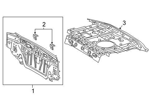 2025 Toyota Corolla Rear Body Diagram