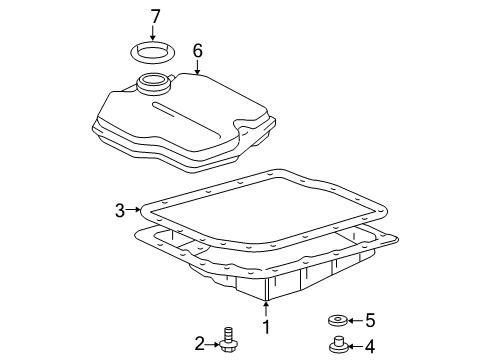 2010 Toyota Corolla Transaxle Parts Diagram 2 - Thumbnail