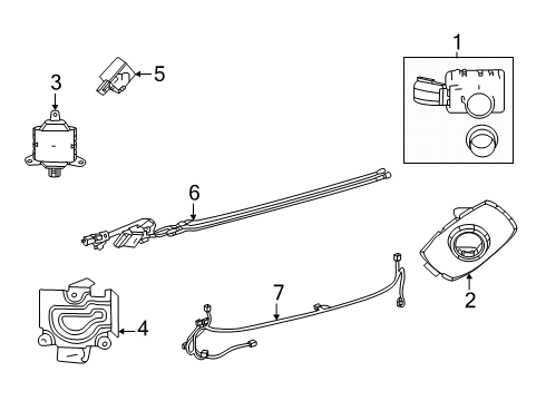 2024 Toyota Sienna Parking Aid Diagram 5 - Thumbnail