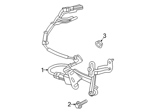 2025 Toyota Sienna Ride Control Components Diagram