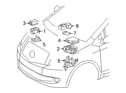 2013 Scion xD Fuse & Relay Diagram