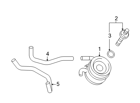 2006 Toyota Tundra Oil Cooler Diagram