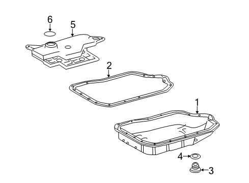 2011 Toyota Camry Automatic Transmission Diagram