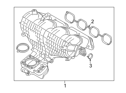 2012 Toyota Prius V Intake Manifold Diagram