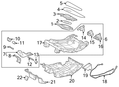 2025 Toyota Sequoia Second Row Seats Diagram 9 - Thumbnail